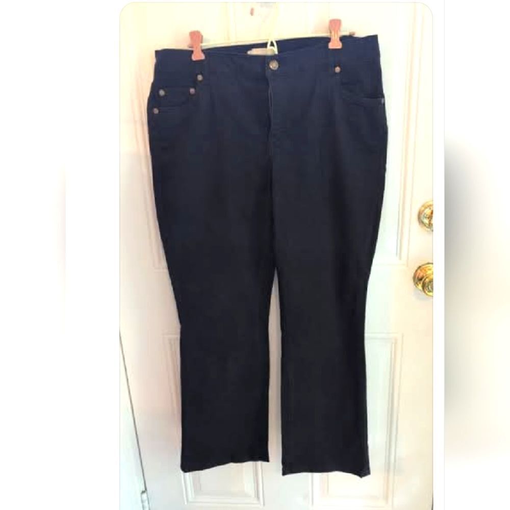 Women's Within Black Denim‎ Jeans Size 14 Petite